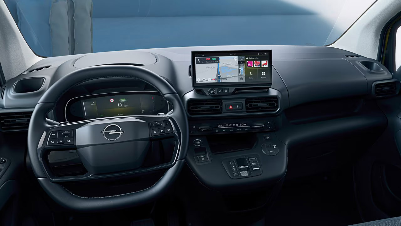Opel Combo Van - Dizajn - Interiér Opel Combo Van