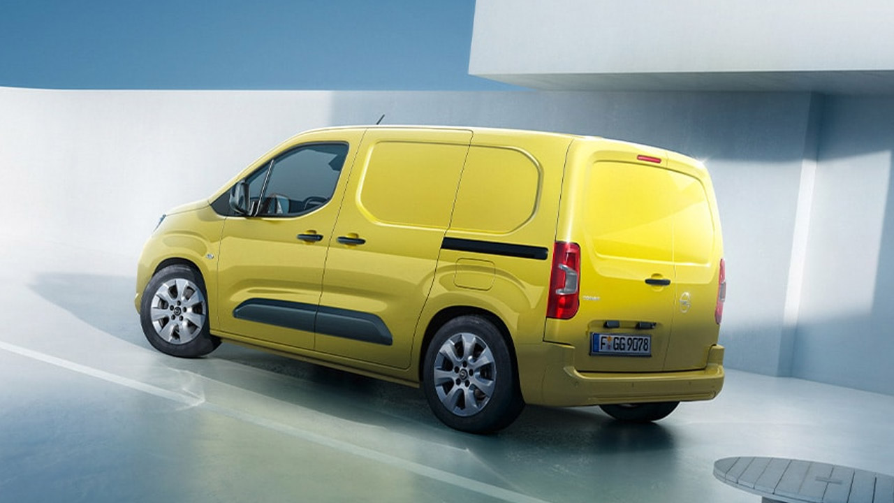Opel Combo Van - Preprava nákladu - Rozmery Opel Combo Van