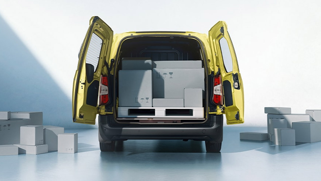 Opel Combo Van - Preprava nákladu - Nákladný priestor Opel Combo Van