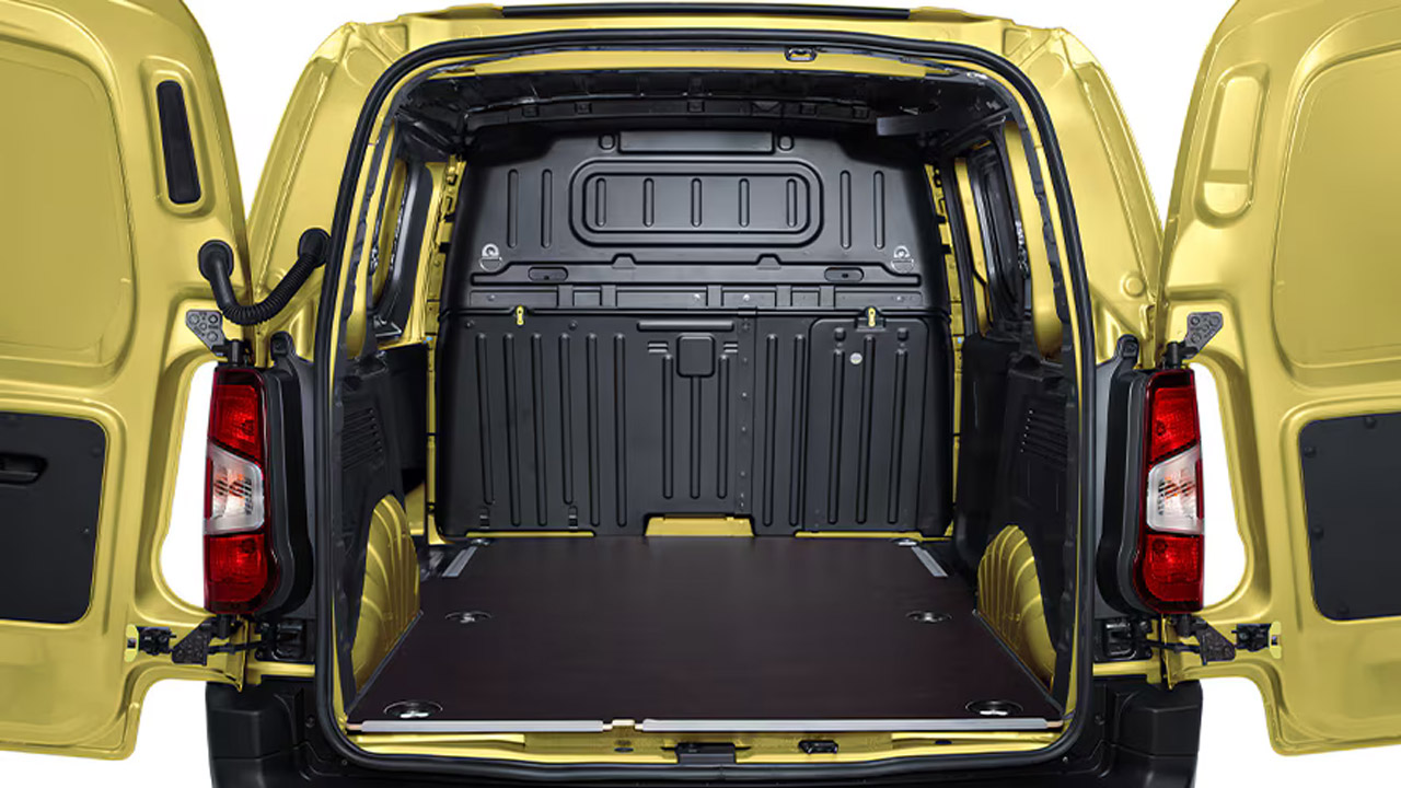 Opel Combo Van - Preprava nákladu - Užitočné zaťaženie Opel Combo Van