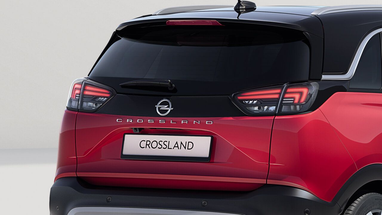 Opel Crossland - Dizajn - Dizajn zadnej časti Opel Crossland