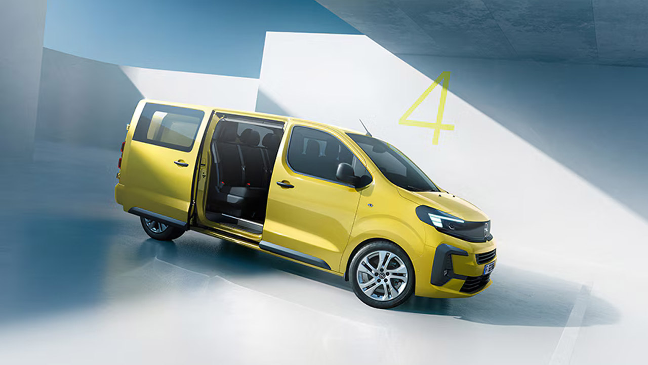 Opel Vivaro - Všestrannosť - Zadné posuvné dvere Opel Vivaro